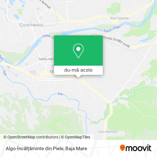Hartă Algo-Încălțăminte din Piele