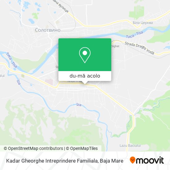 Hartă Kadar Gheorghe Intreprindere Familiala