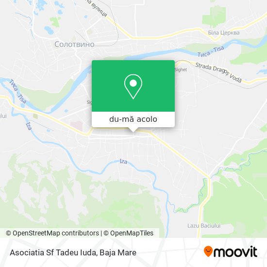 Hartă Asociatia Sf Tadeu Iuda