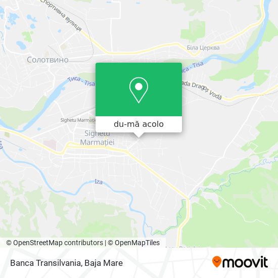 Hartă Banca Transilvania