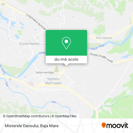 Hartă Misterele Dansului