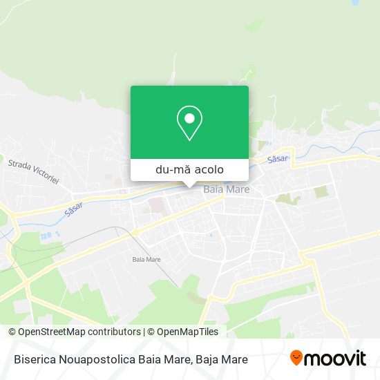 Hartă Biserica Nouapostolica Baia Mare