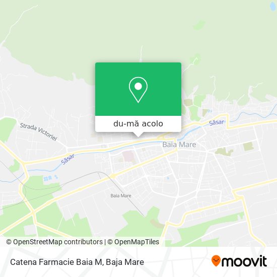 Hartă Catena Farmacie Baia M
