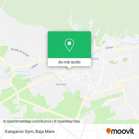 Hartă Kangaroo Gym