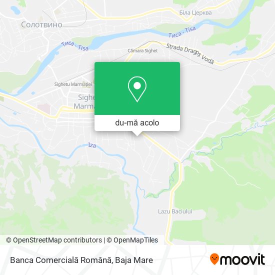 Hartă Banca Comercială Română