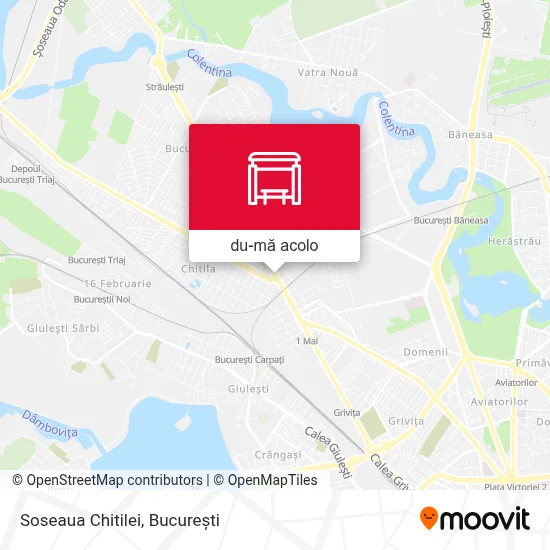 Hartă Soseaua Chitilei