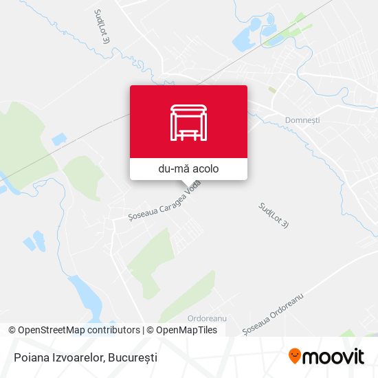Hartă Poiana Izvoarelor