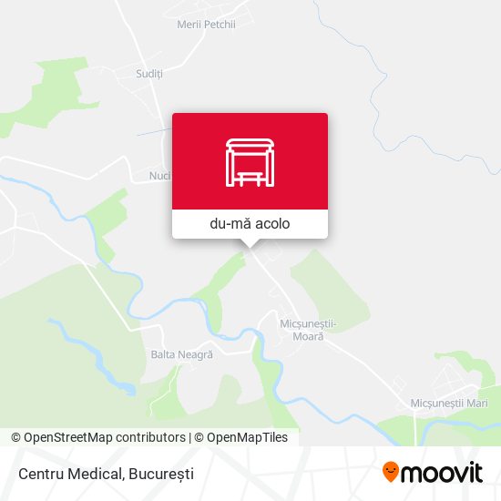 Hartă Centru Medical