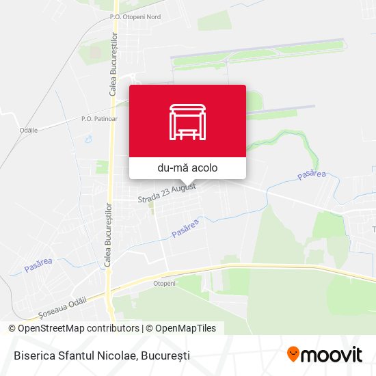 Hartă Biserica Sfantul Nicolae