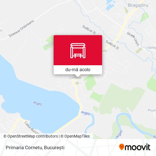 Hartă Primaria Cornetu