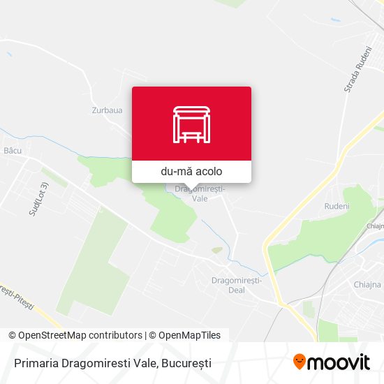 Hartă Primaria Dragomiresti Vale