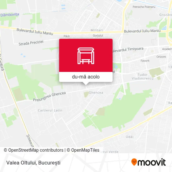 Hartă Valea Oltului