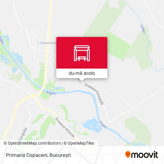 Hartă Primaria Copaceni