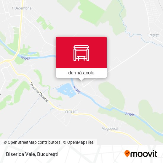 Hartă Biserica Vale