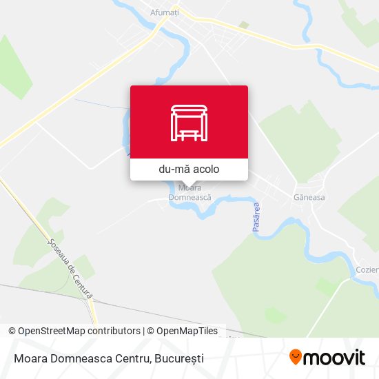 Hartă Moara Domneasca Centru