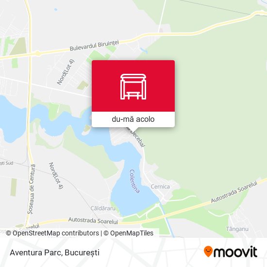 Hartă Aventura Parc