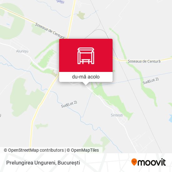 Hartă Prelungirea Ungureni