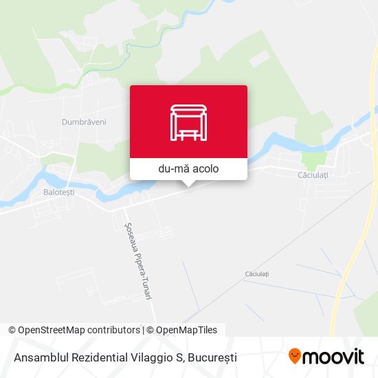 Hartă Ansamblul Rezidential Vilaggio S