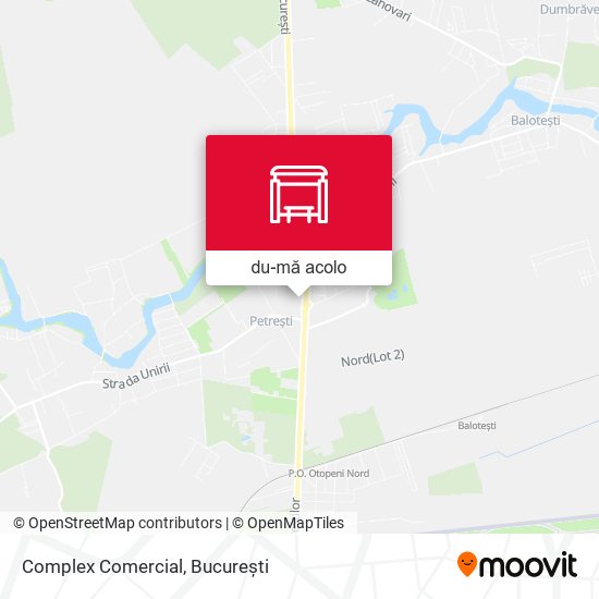 Hartă Complex Comercial