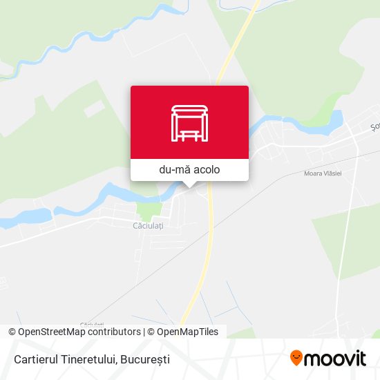 Hartă Cartierul Tineretului