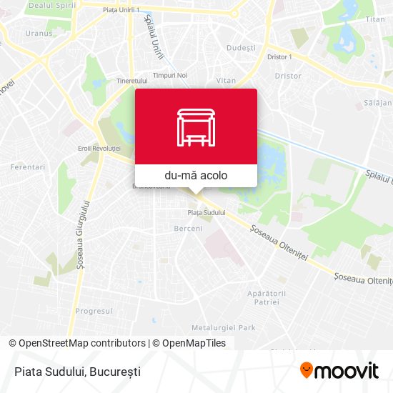 Hartă Piata Sudului
