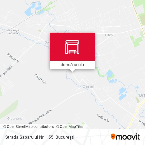 Hartă Strada Sabarului Nr. 155