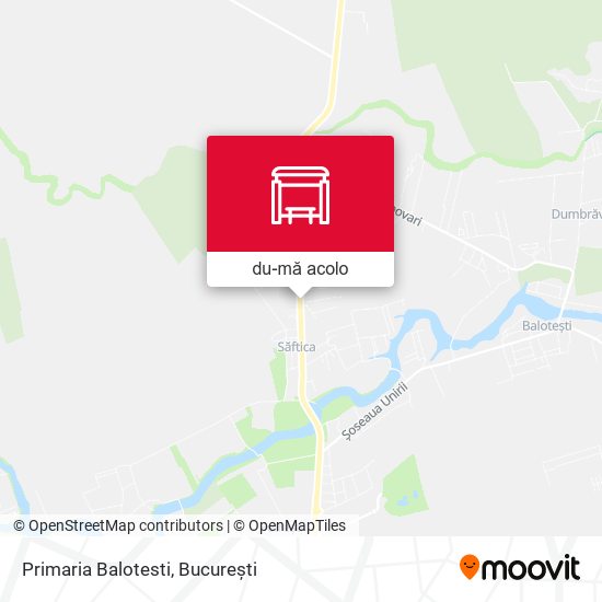 Hartă Primaria Balotesti