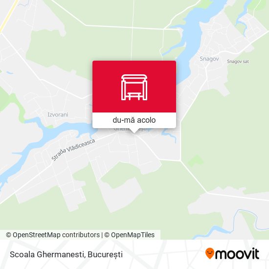 Hartă Scoala Ghermanesti