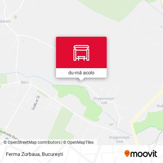 Hartă Ferma Zurbaua