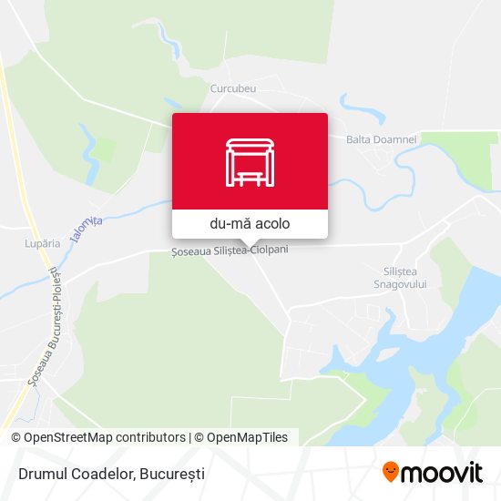 Hartă Drumul Coadelor