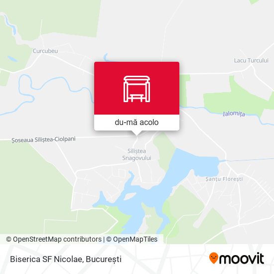 Hartă Biserica SF Nicolae