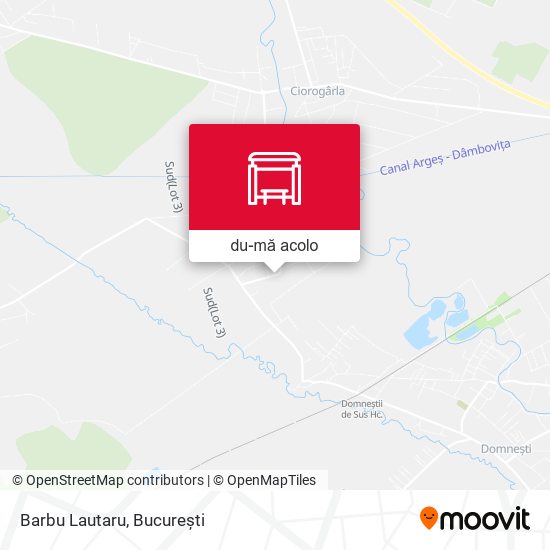 Hartă Barbu Lautaru