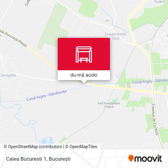 Hartă Calea Bucuresti 1
