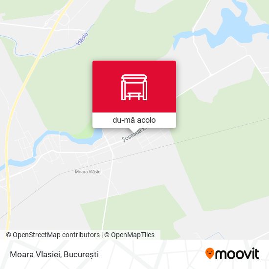 Hartă Moara Vlasiei
