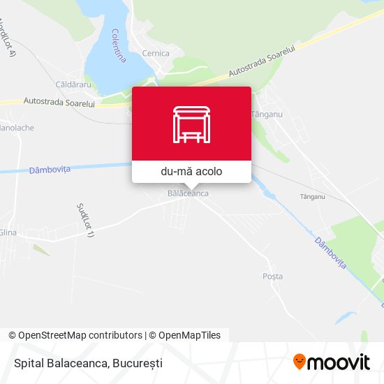 Hartă Spital Balaceanca