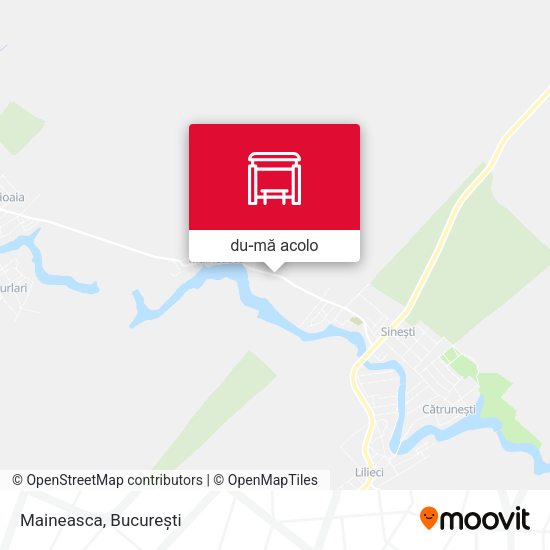 Hartă Maineasca