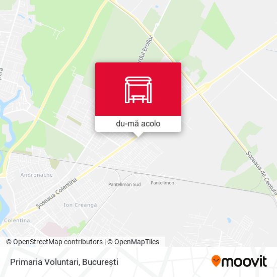Hartă Primaria Voluntari