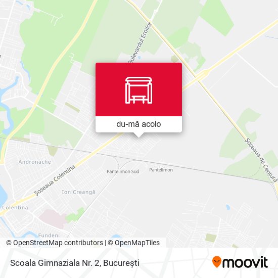 Hartă Scoala Gimnaziala Nr. 2