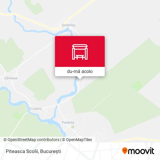 Hartă Piteasca Scolii