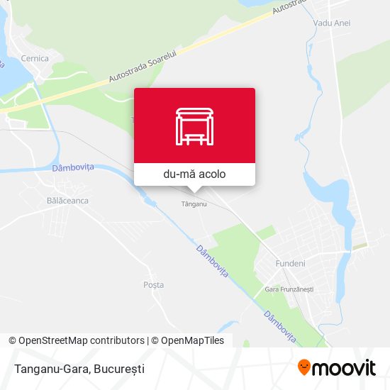Hartă Tanganu-Gara