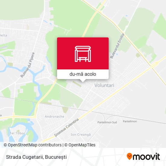 Hartă Strada Cugetarii