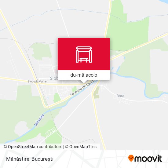 Hartă Mănăstire