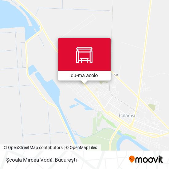 Hartă Școala Mircea Vodă
