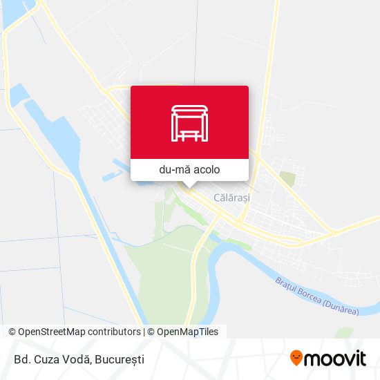 Hartă Bd. Cuza Vodă