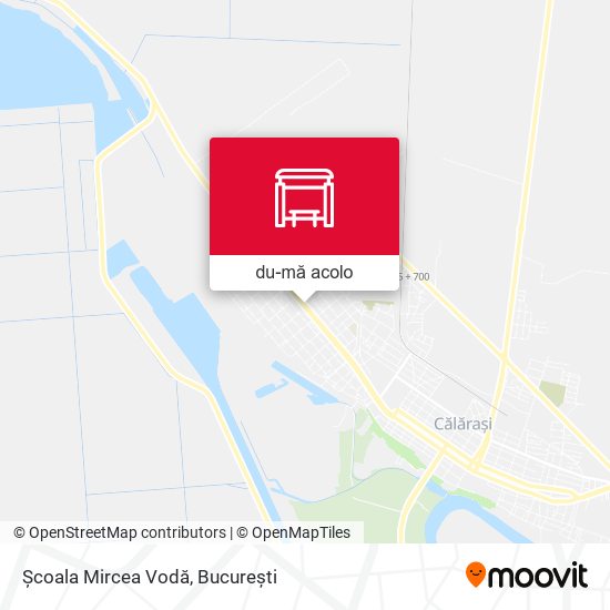 Hartă Școala Mircea Vodă