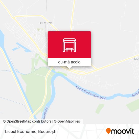 Hartă Liceul Economic