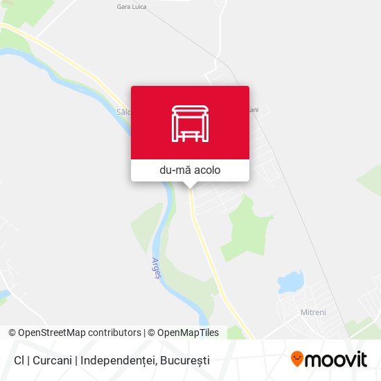Hartă Cl | Curcani | Independenței