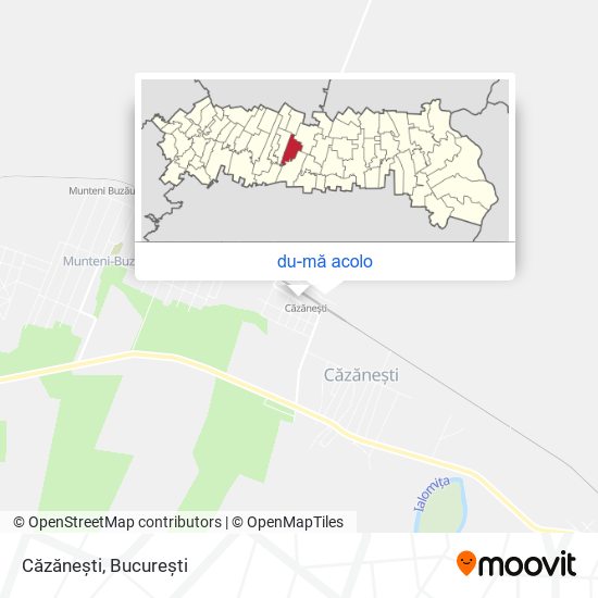Hartă Căzăneşti