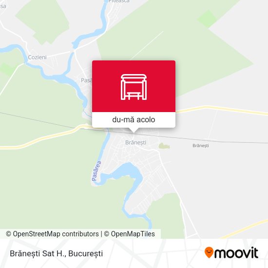 Hartă Brăneşti Sat H.