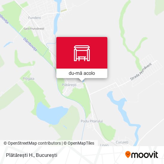 Hartă Plătăreşti H.
